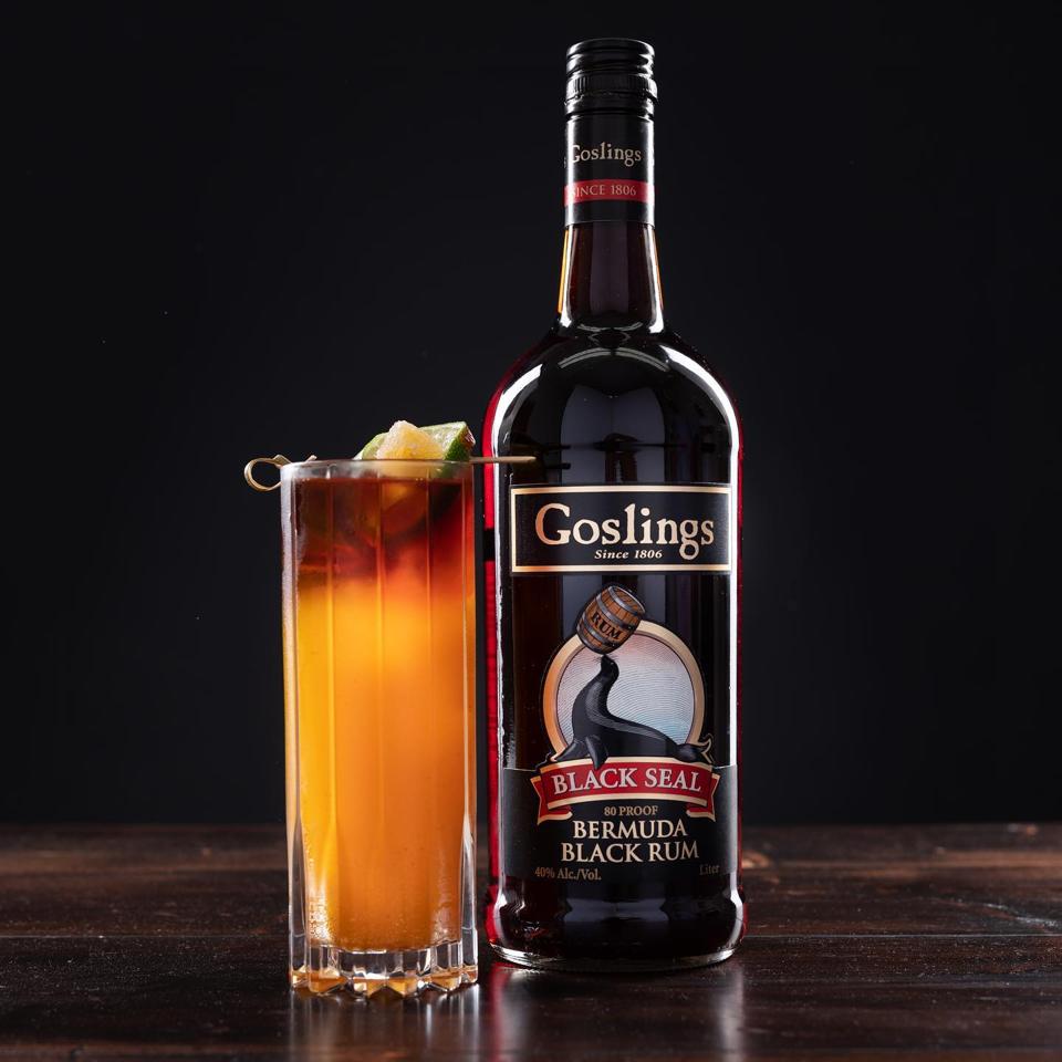 Dark rum, says Malcom Gosling, Jr., has spooky undertones.