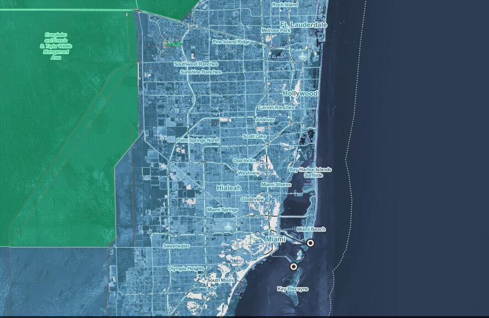 Shocking New Maps Show How Sea Level Rise Will Destroy Coastal Cities