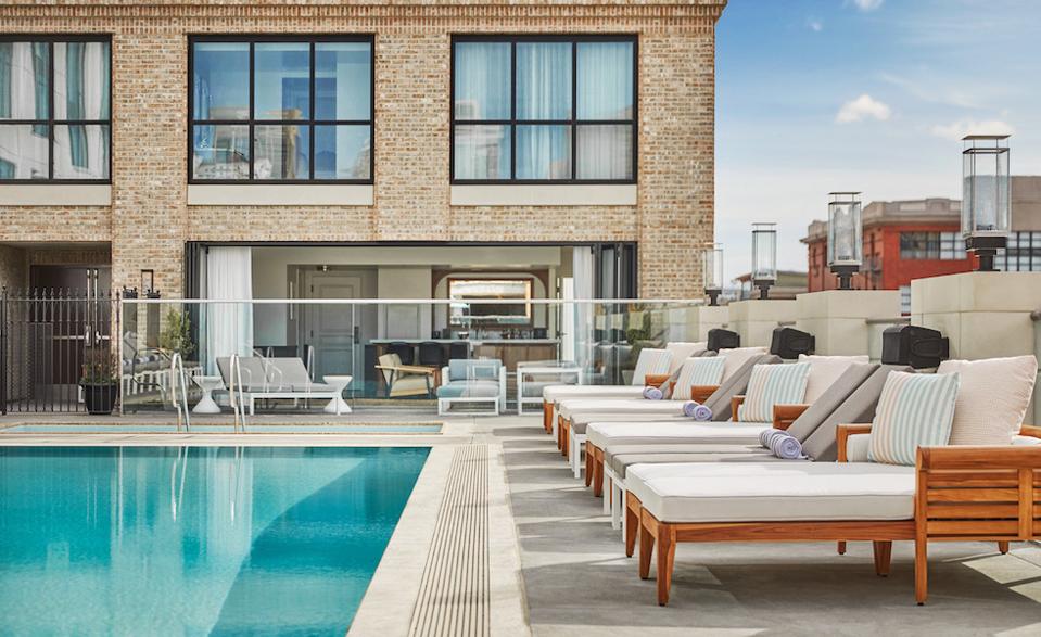 The Pool House at The Pendry.