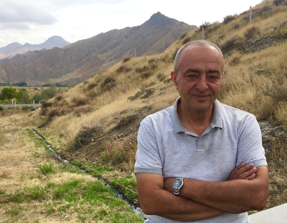 Armen Khalatyan, owner of Old Bridge Wine Cellar