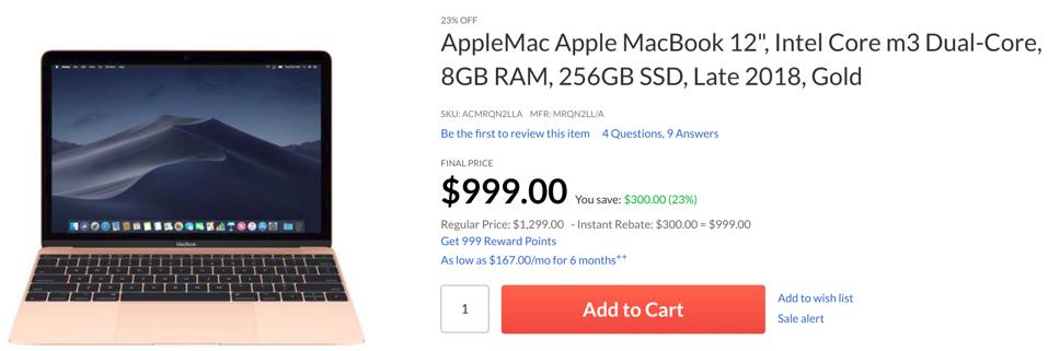 Apple Mac Black Friday sales, Apple MacBook Black Friday sales