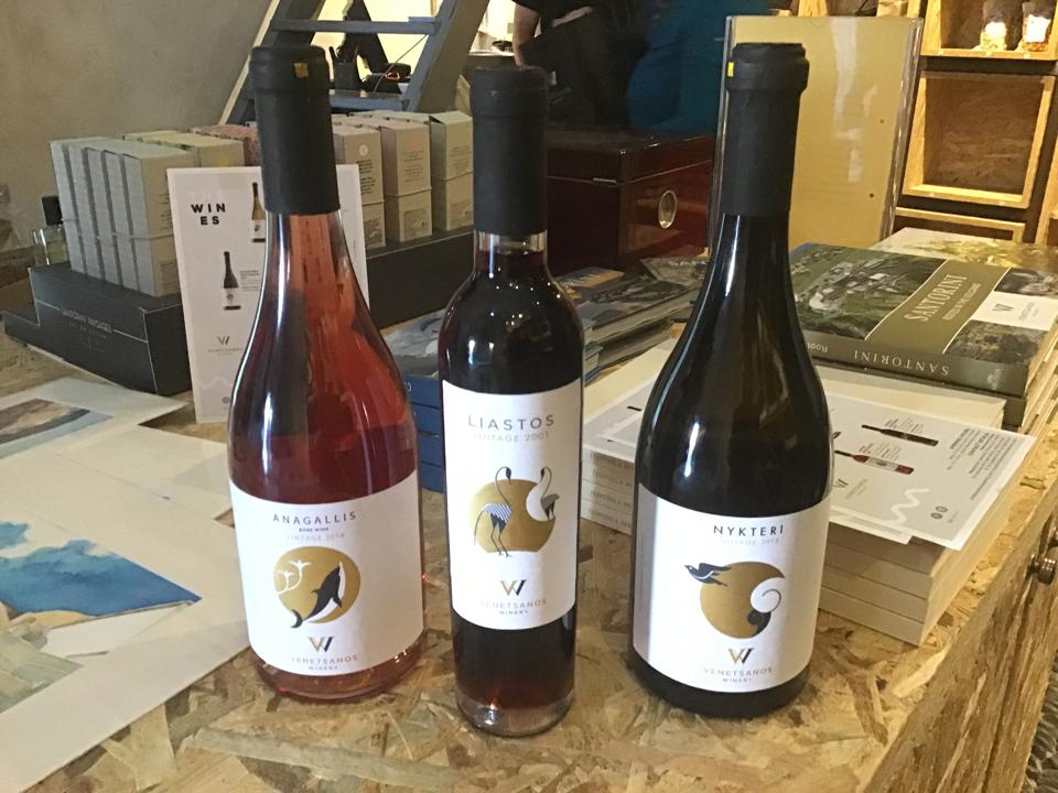 Wines from the Venetsanos winery