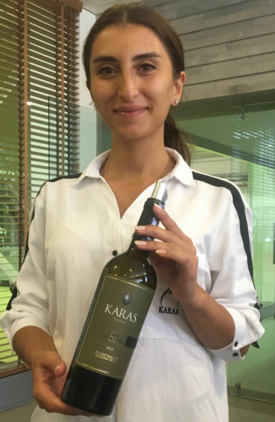 Astghik Derdzyan of Karas Wines