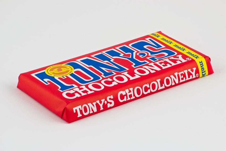 Tony's Chocolonely chocolate bar