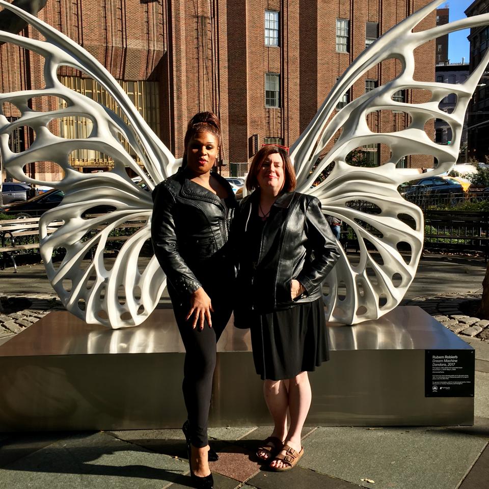Rubem Robierb Unveils New Sculpture Dedicated To The Transgender GNC Community In NYC's Tribeca Park, In Partnership with Mastercard