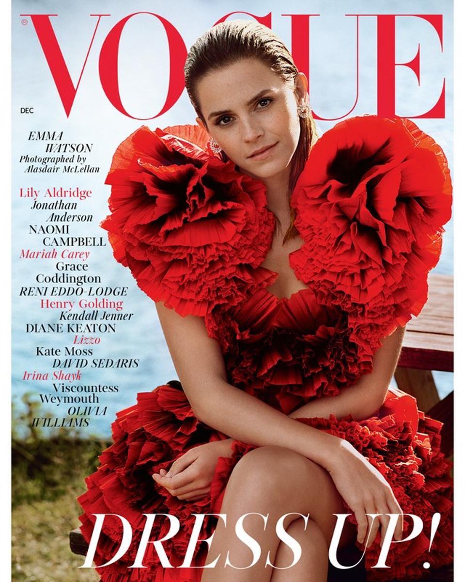 Emma Watson Covers British Vogue Opens Up About Therapy After Harry Potter Emma Watson Covers British Vogue Opens Up About Therapy After Harry Potter