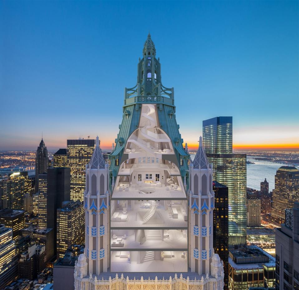 Woolworth Penthouse Relisted For 79 Million Showcases New