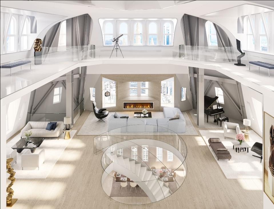 Woolworth Penthouse Relisted For 79 Million Showcases New