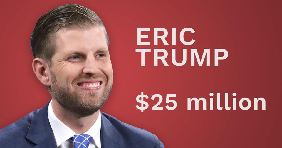 Here S How Much Don Jr Eric And Ivanka Trump Are Worth