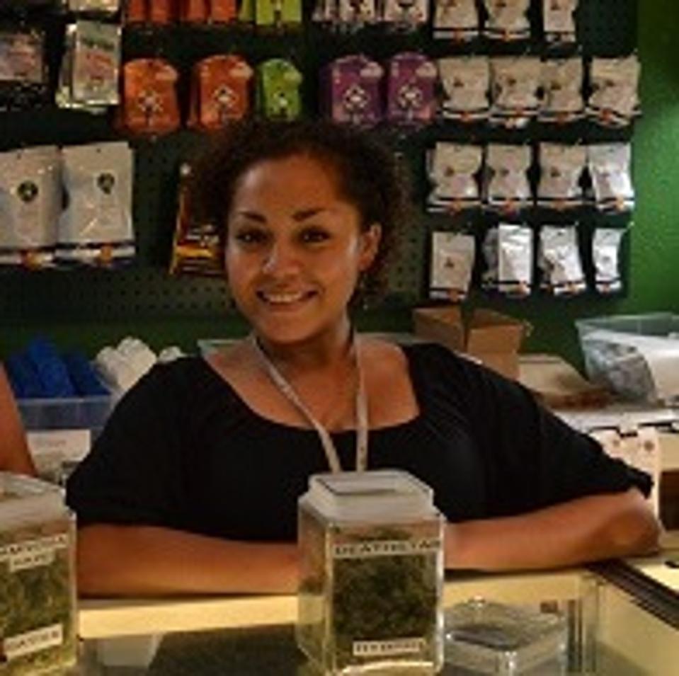 Cannabis budtender