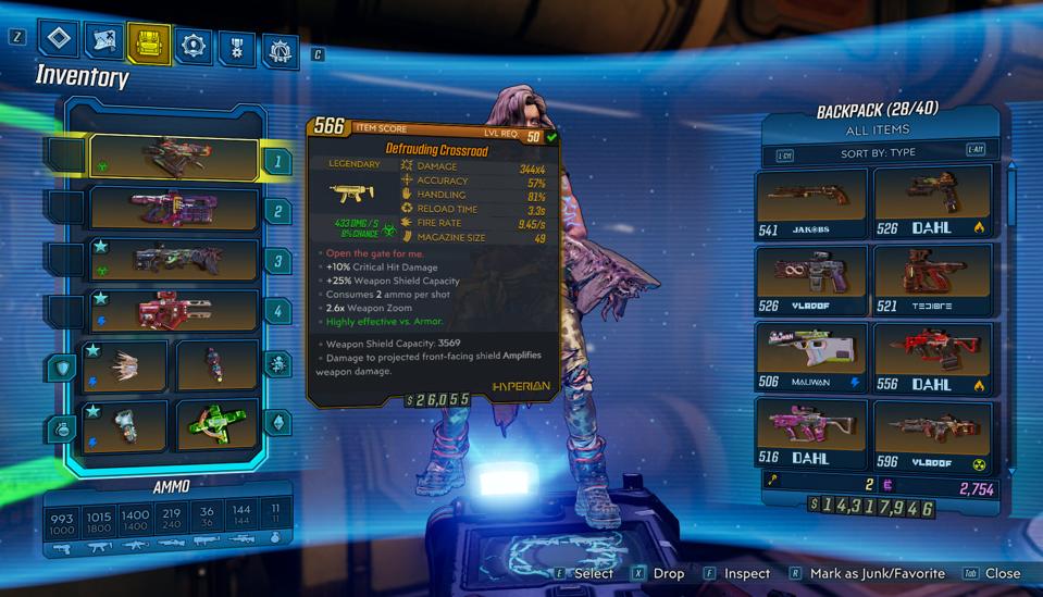 Borderlands 3 Badly Needs An Official Inventory Management App Borderlands 3 Badly Needs An Official Inventory Management App