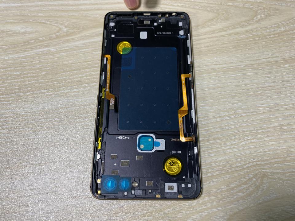 NDT’s force sensors inside a smartphone.