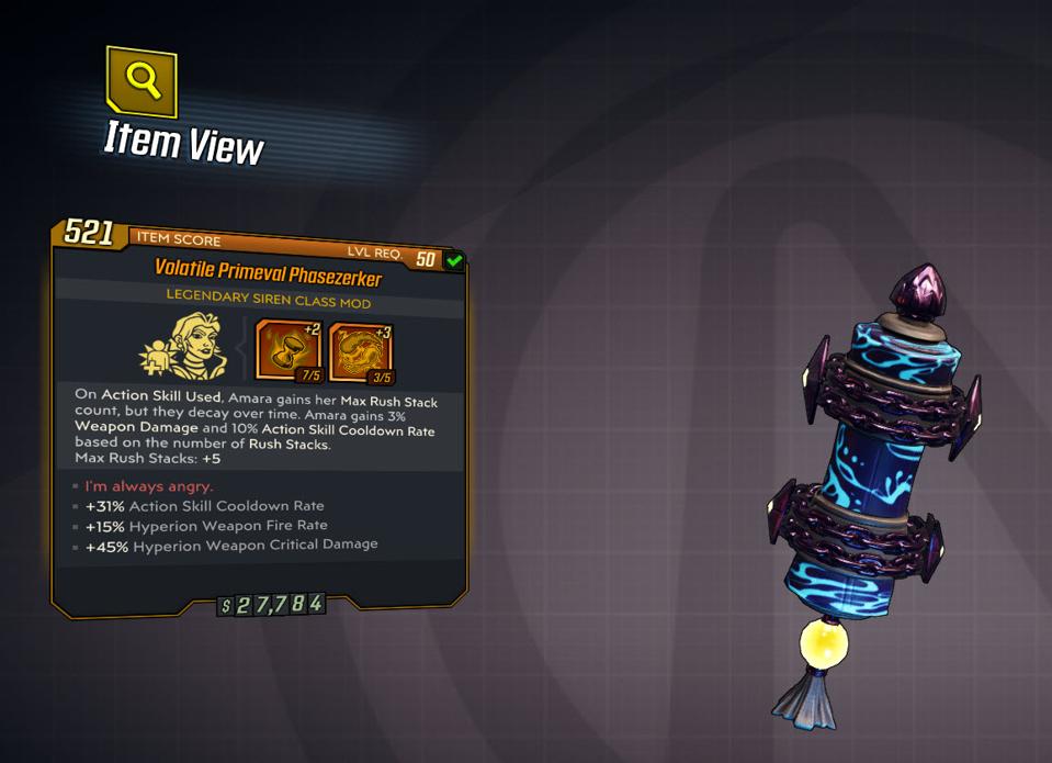 Here’s A Crazy High Damage ‘Borderlands 3’ Amara Build For Mayhem 3