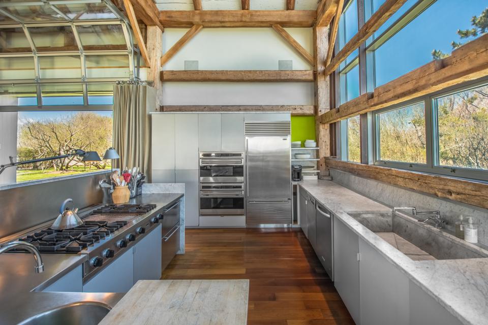 The Great Room's kitchen end