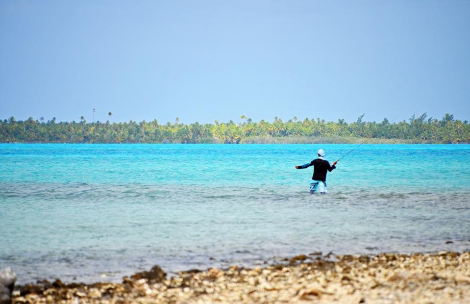 Fly fishing