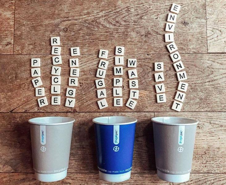 This Recyclable Coffee Cup Is Made From 100% Recyclable Paper