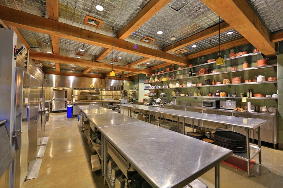 Conference barn kitchen