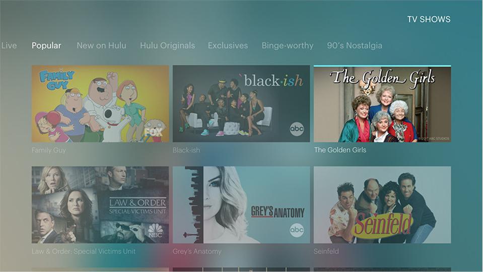 Hulu Adds A Simple Straightforward Channel Guide To Live Tv On The Web The Verge