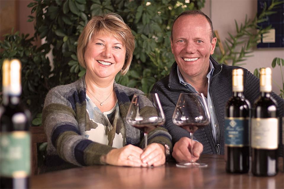 Mauro Veglio and wife