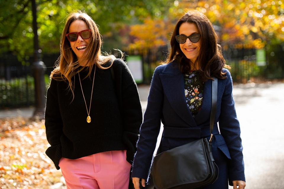 Candice Ophir (left) and designer Oriana Sabrier, co-founders and co-directors of Geneva-based Margaret Jewels.