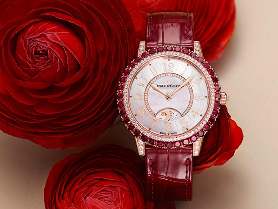 The Jaeger-LeCoultre Dazzling Rendez-Vous Red.