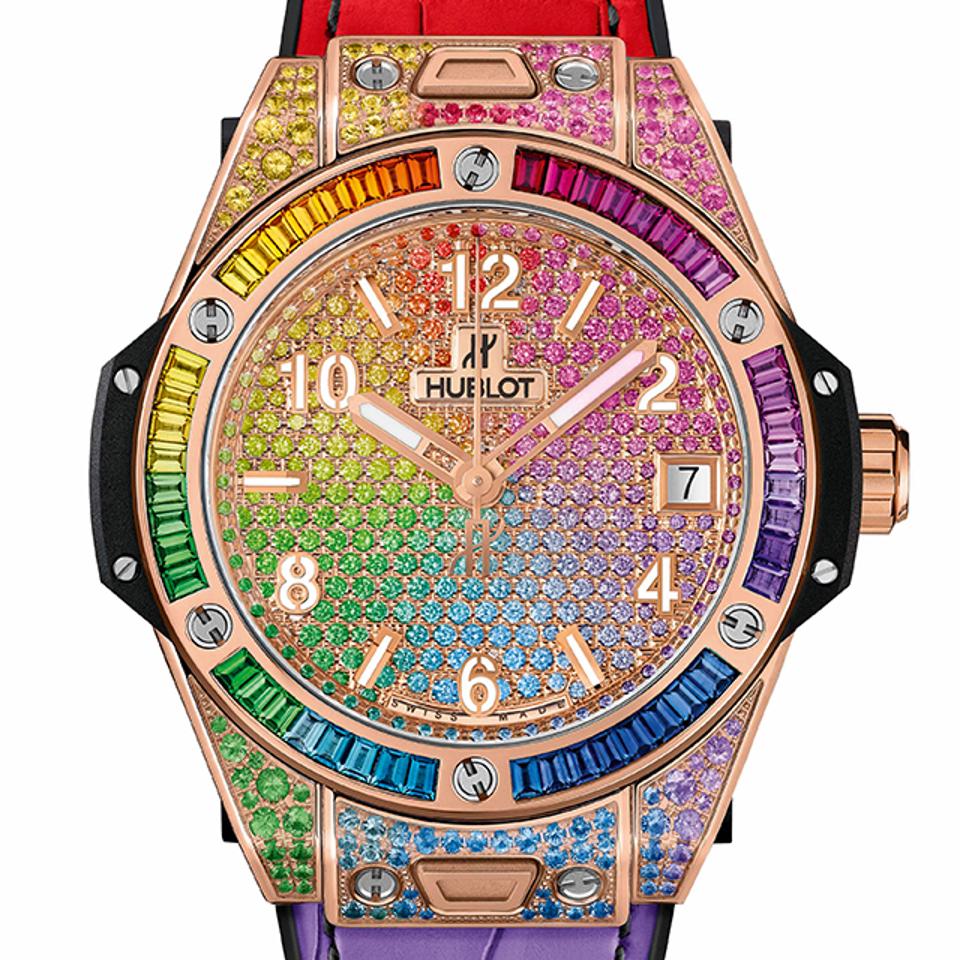 The Hublot Big Bang One Click Rainbow.
