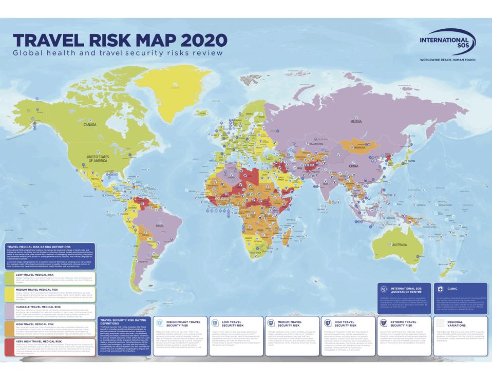 Revealed The Most Dangerous Places To Travel In