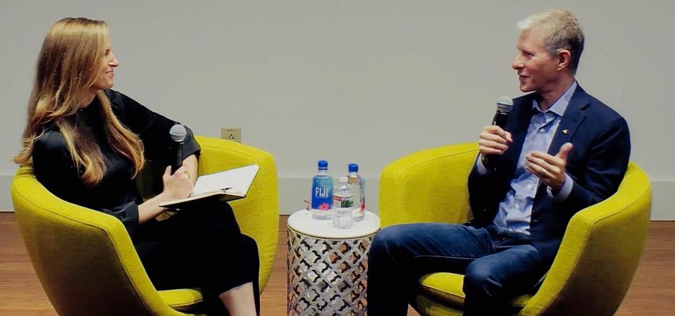 Chris Larsen and Alison McCauley discuss entrepreneurialism at the front edge of innovation for UC Berkeley's Innovation Week.