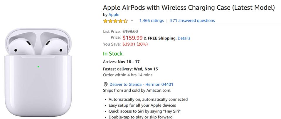 Apple Black Friday 2019: Best New AirPods, AirPods Pro Deals [Updated]