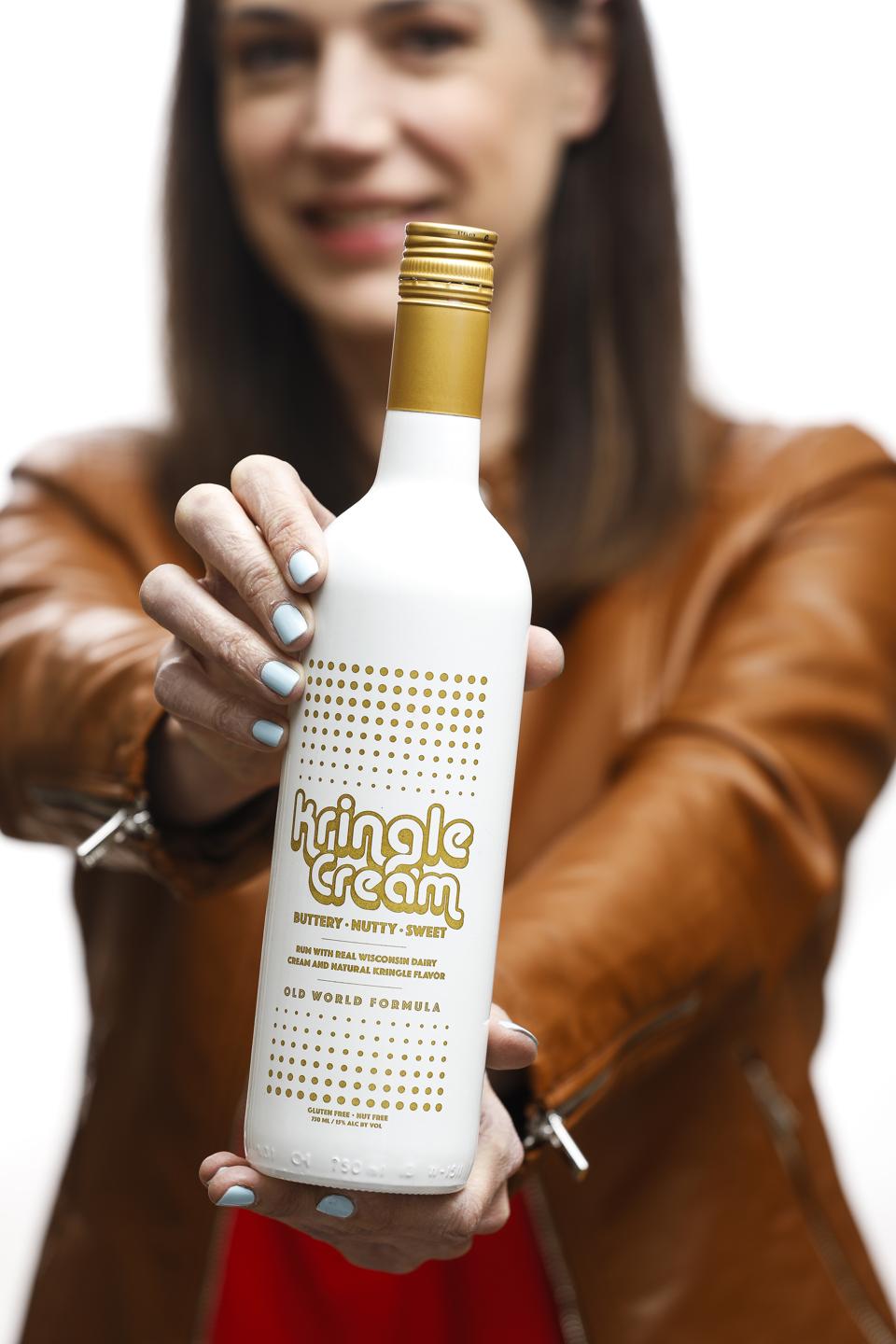 Kringle Cream is a liqueur made in Wisconsin.