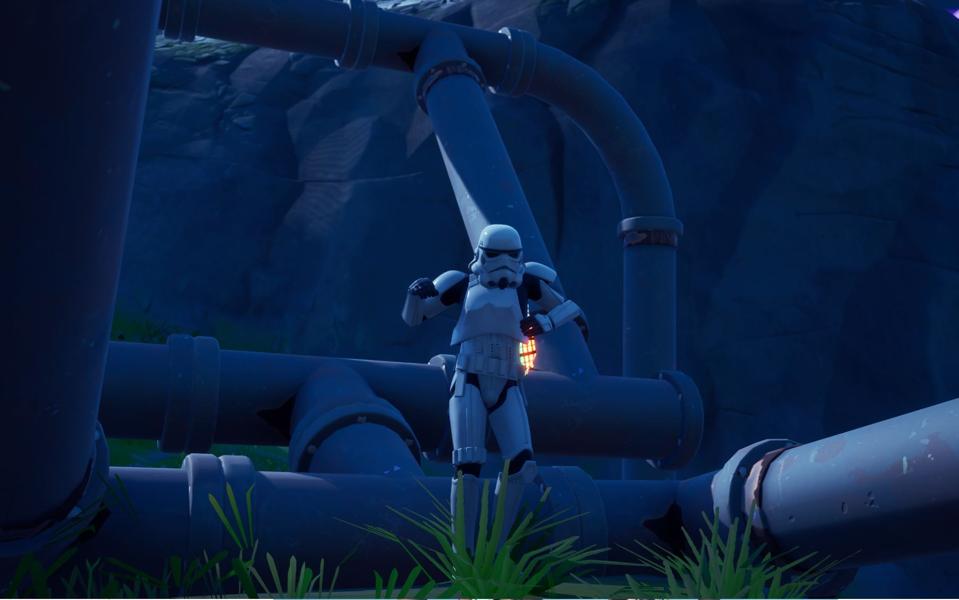 Fortnite Pipe Man Location Where To Dance At The Pipeman