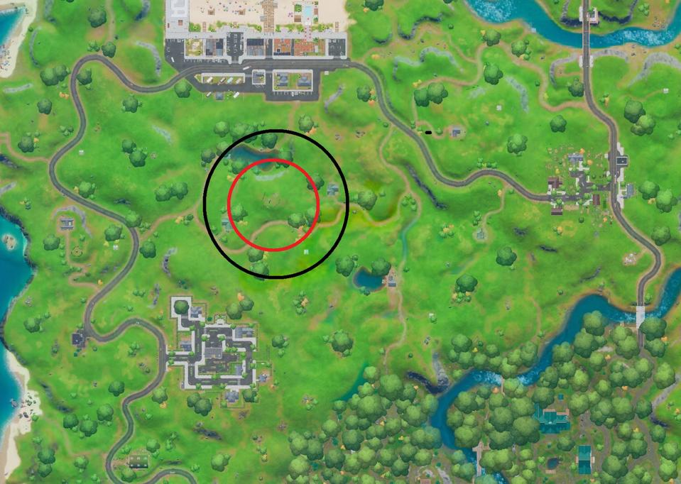 Fortnite Tent Map