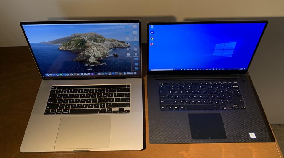 Macbook Pro 16 Vs Dell Xps 15 7590 Lcd Vs Oled Keyboard Speakers The Winner Is Review Update