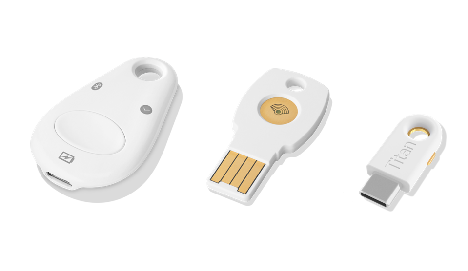 Titan security keys