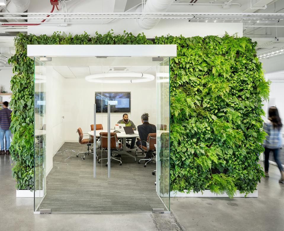 The Big Green Office Design Trend That Will Make Your