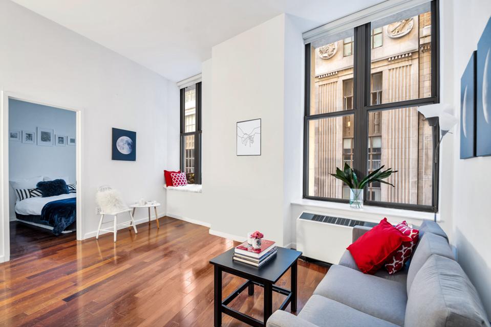 A Manhattan apartment.