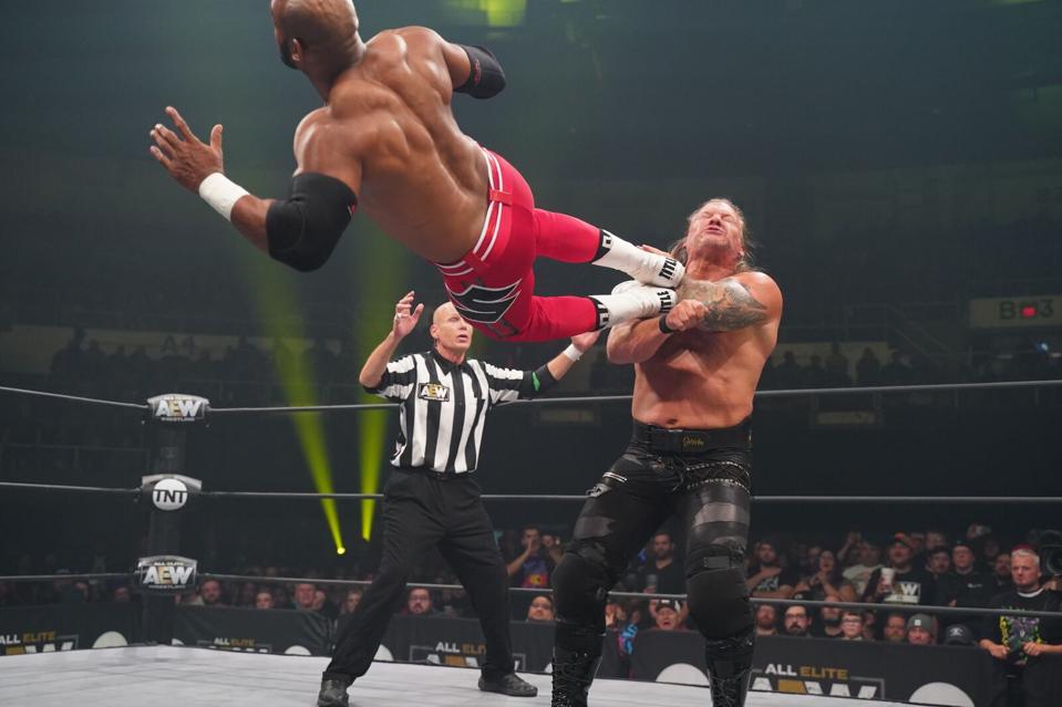 WWE Chris Jericho Scorpio Sky AEW Championship AEW Dynamite