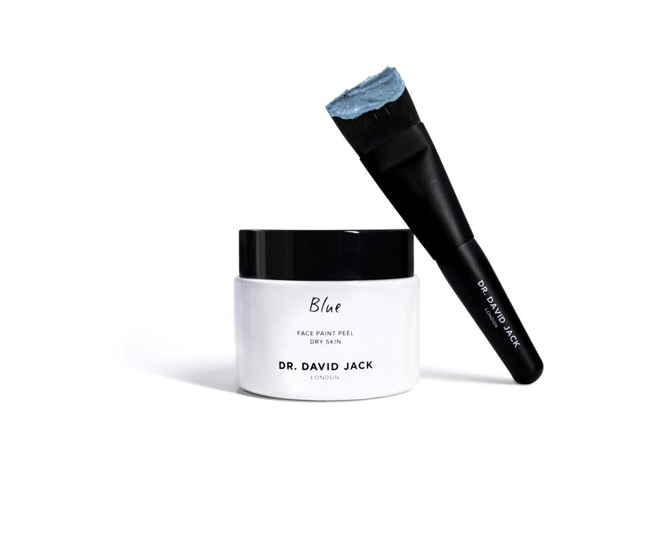 Blue Face Paint Peel by Dr Jack