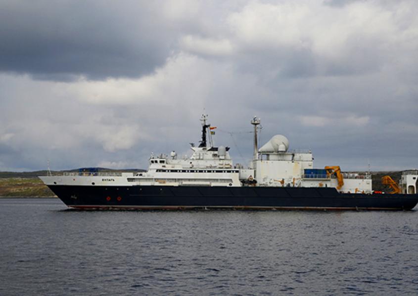 Suspected Internet Cable Spy Ship Operating In Americas For Over A Month