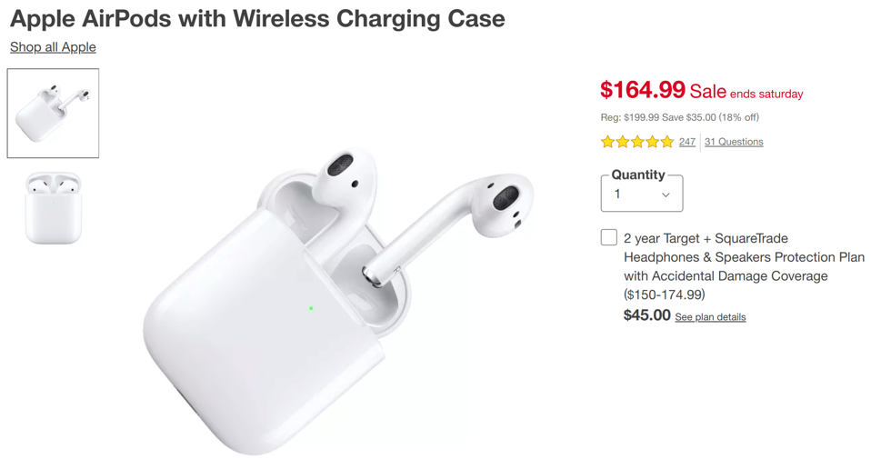 Apple airpods pro black friday sale 2019 hotsell
