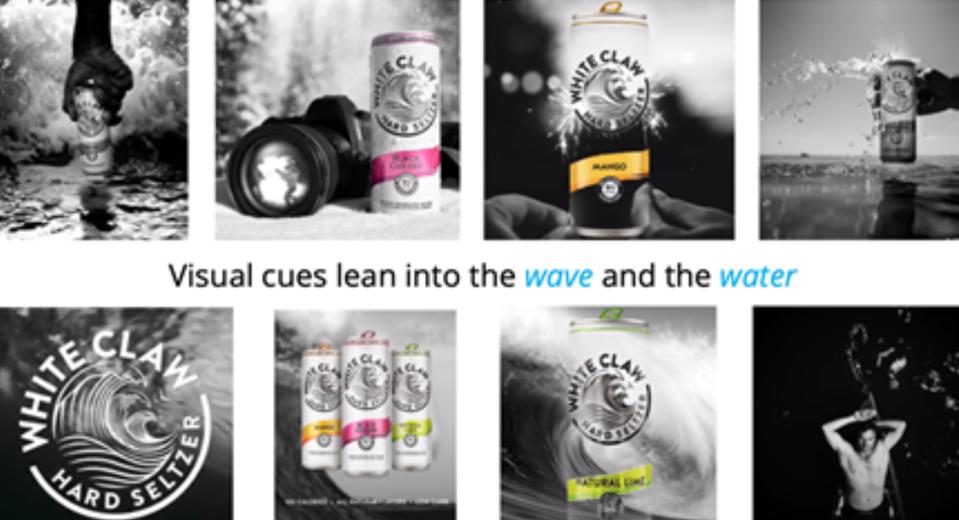 White Claw ad campaign