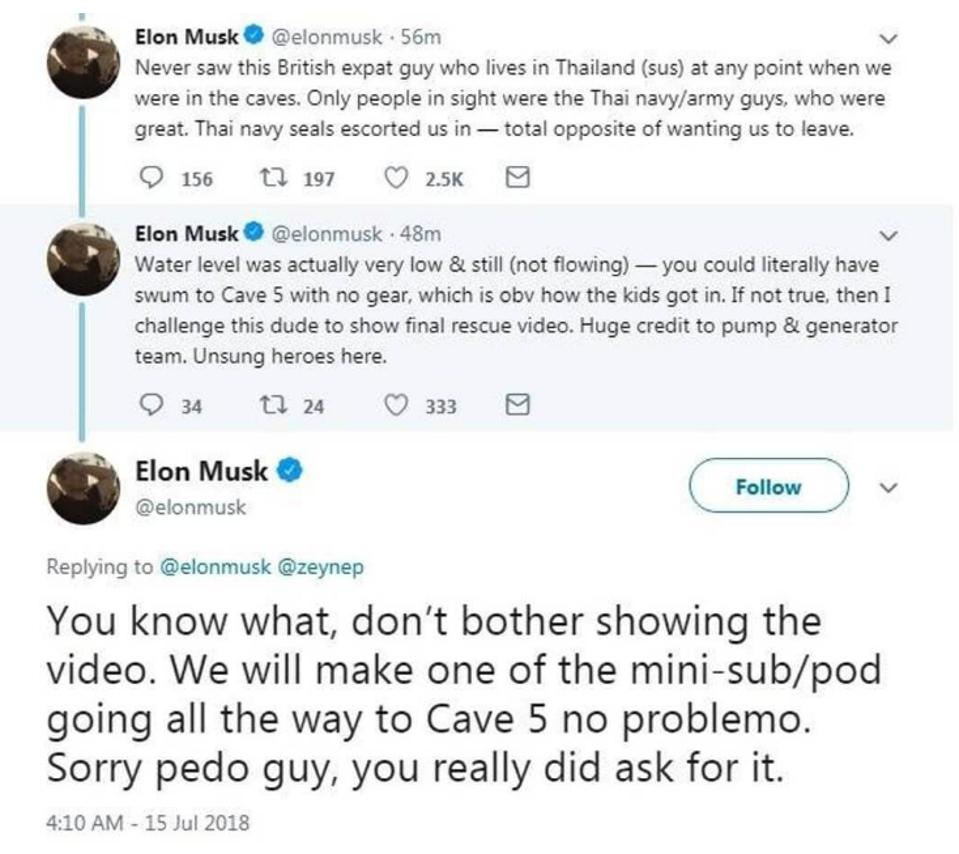 Elon Musk's Latest Court Fight Hinges On 'Pedo Guy ...