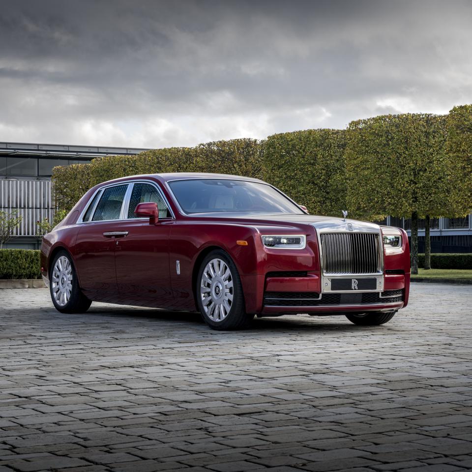 Rolls Royce Reveals Unique Red Phantom To Benefit Aids