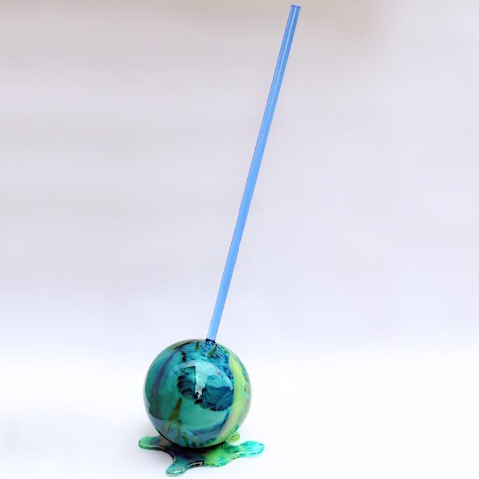 ArtSugar Ocean Swirl Lollypop
