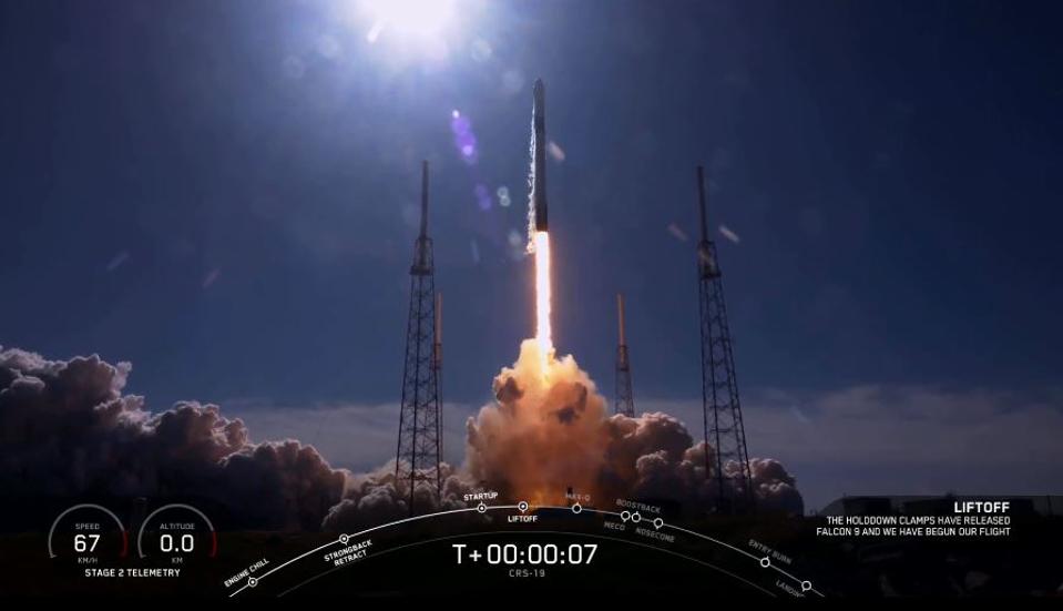 SpaceX CRS19 launch