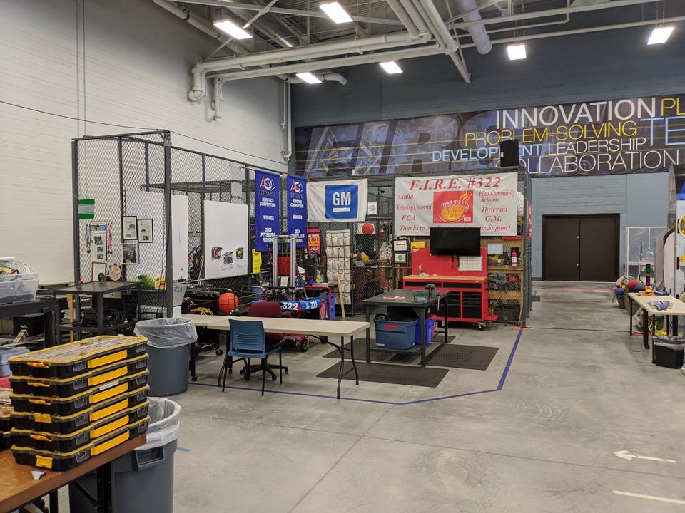 Kettering University FIRST Robotics Center hosts teams from eight Flint region schools