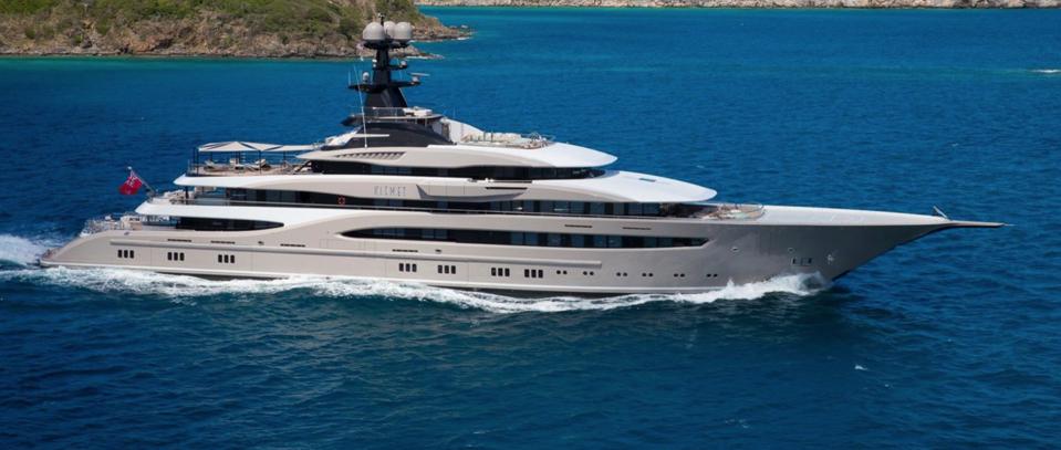 Dallas Cowboys Owner Jerry Jones 357 Foot Long Superyacht