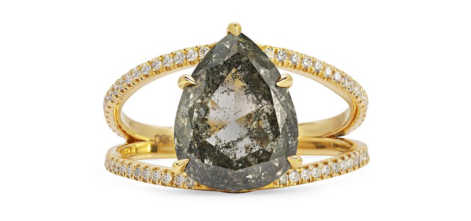 grey imperfect diamond engagement ring rachel boston