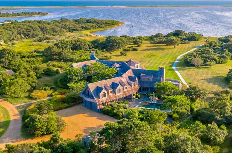 The Obamas' Martha's Vineyard home.