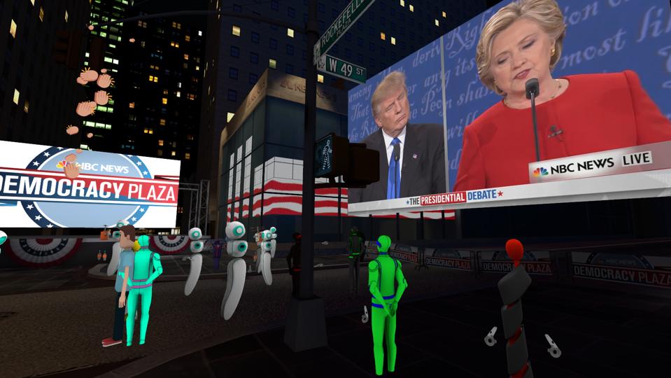 Altspace Presidential debate